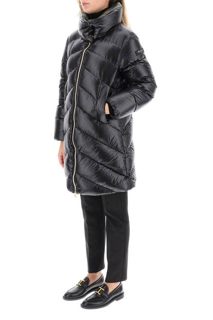 Edela Midi Down Jacket  - Nero