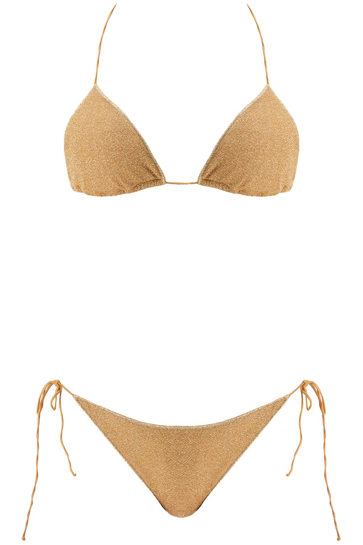 Lumière Triangle Bikini Set For  - Oro