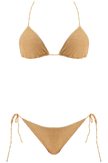 Lumière Triangle Bikini Set For  - Oro