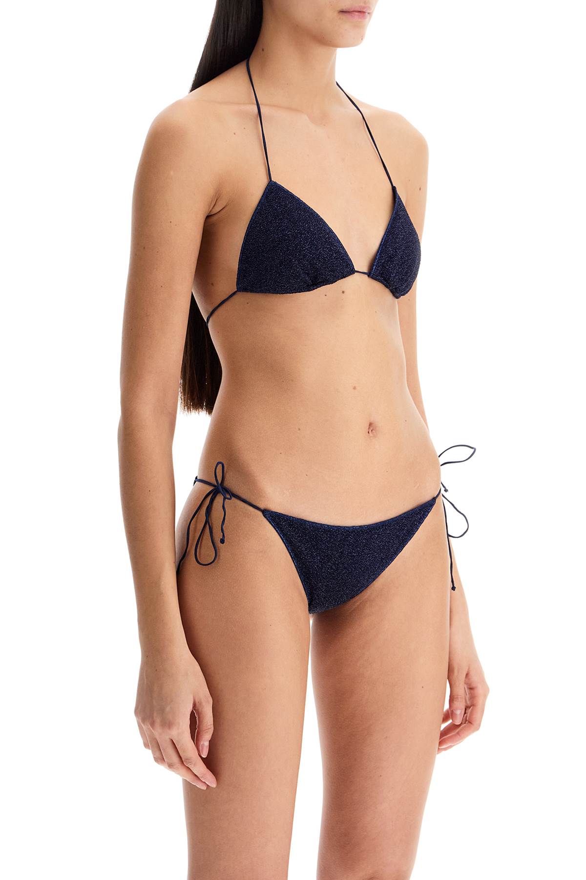 Lumière Triangle Bikini Set  - Blue