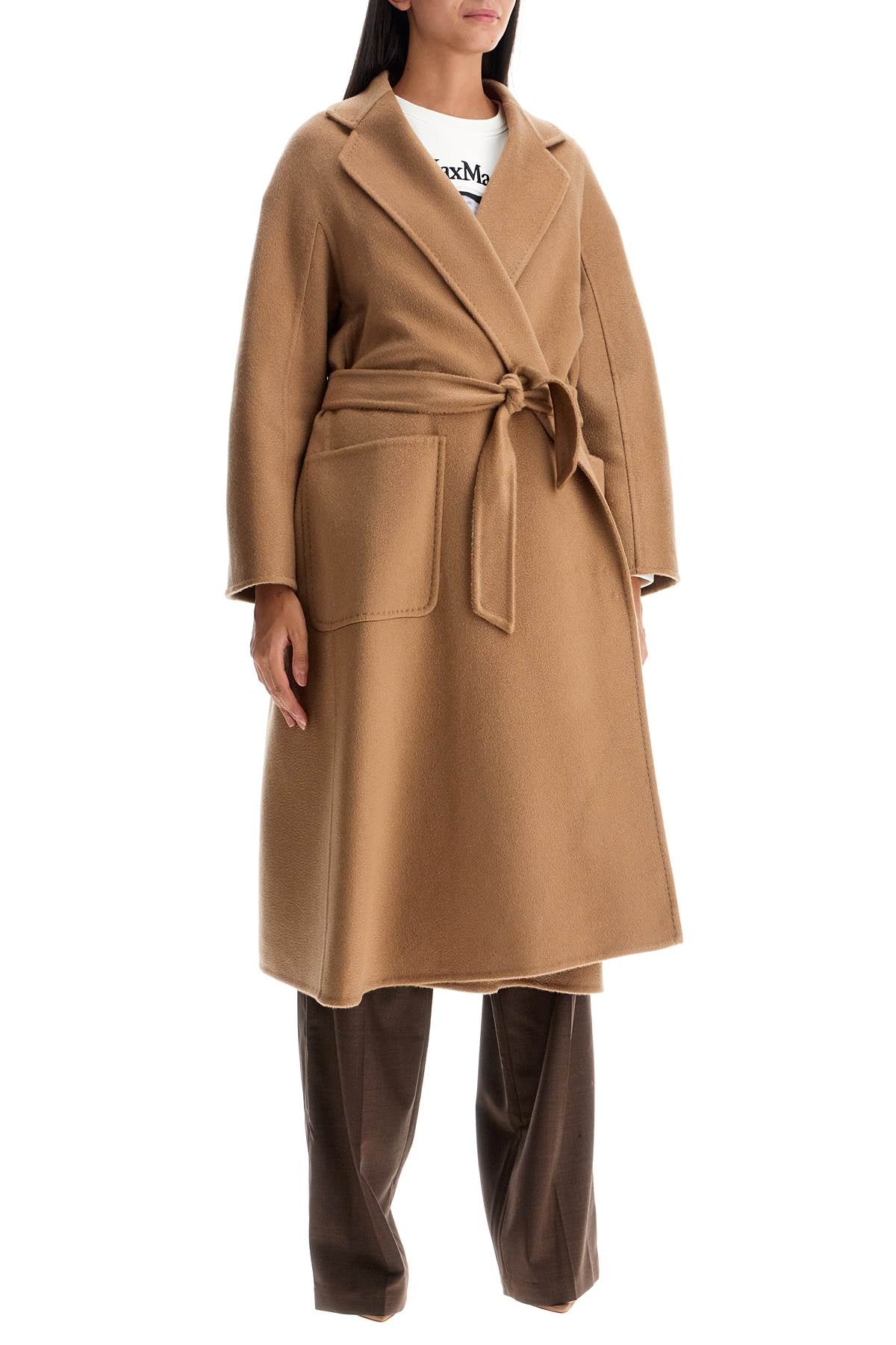 'ludmilla' Cashmere Coat  - Beige