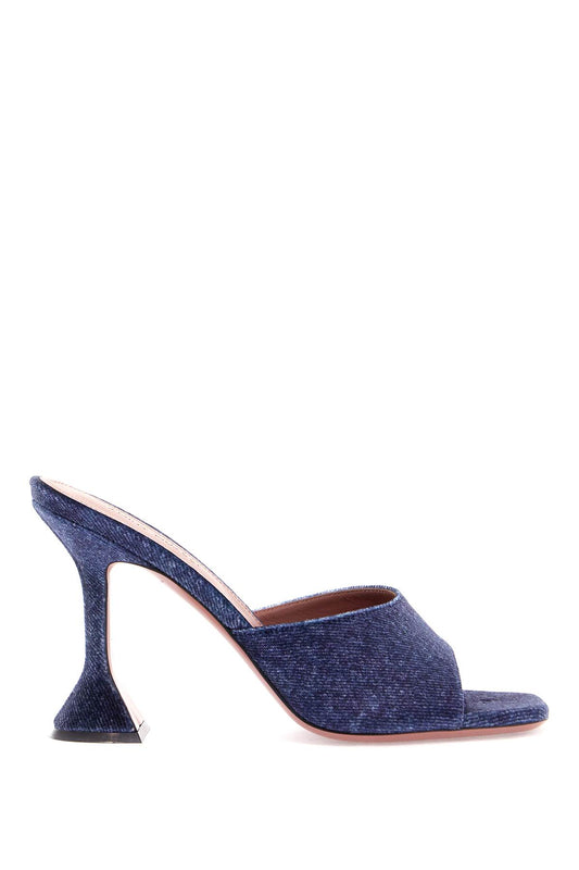 Velvet Lupita Mules  - Blue