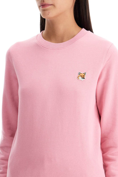 Fox Head Regular Fit Unisex Sweatshirt  - Pink