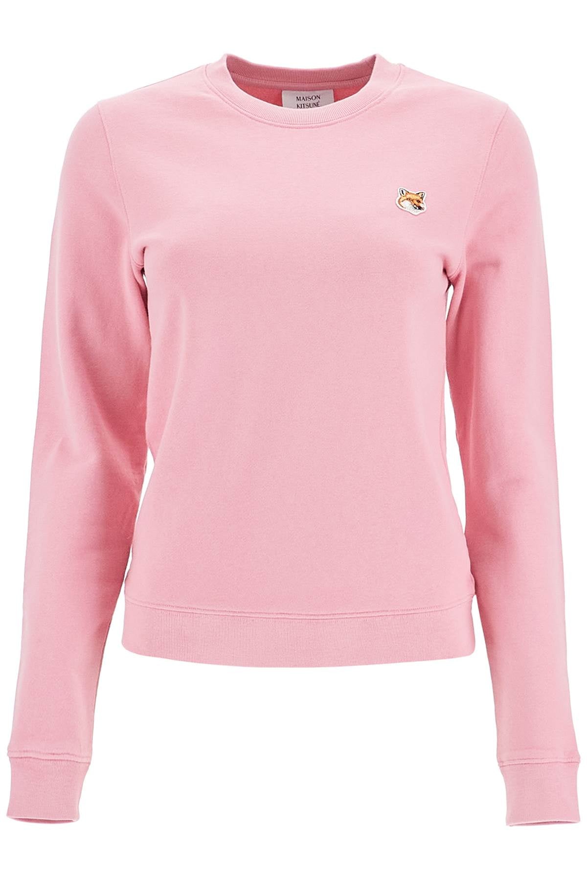 Fox Head Regular Fit Unisex Sweatshirt  - Pink