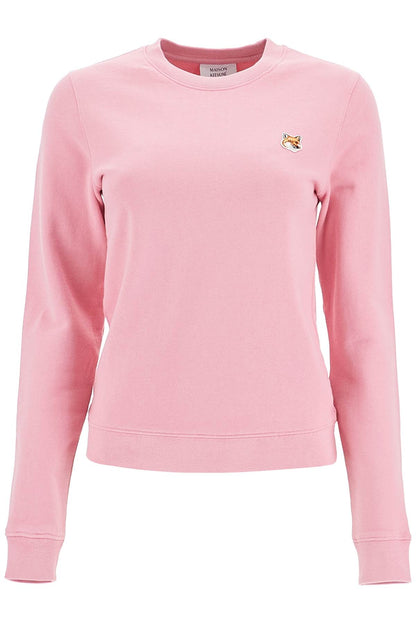 Fox Head Regular Fit Unisex Sweatshirt  - Pink