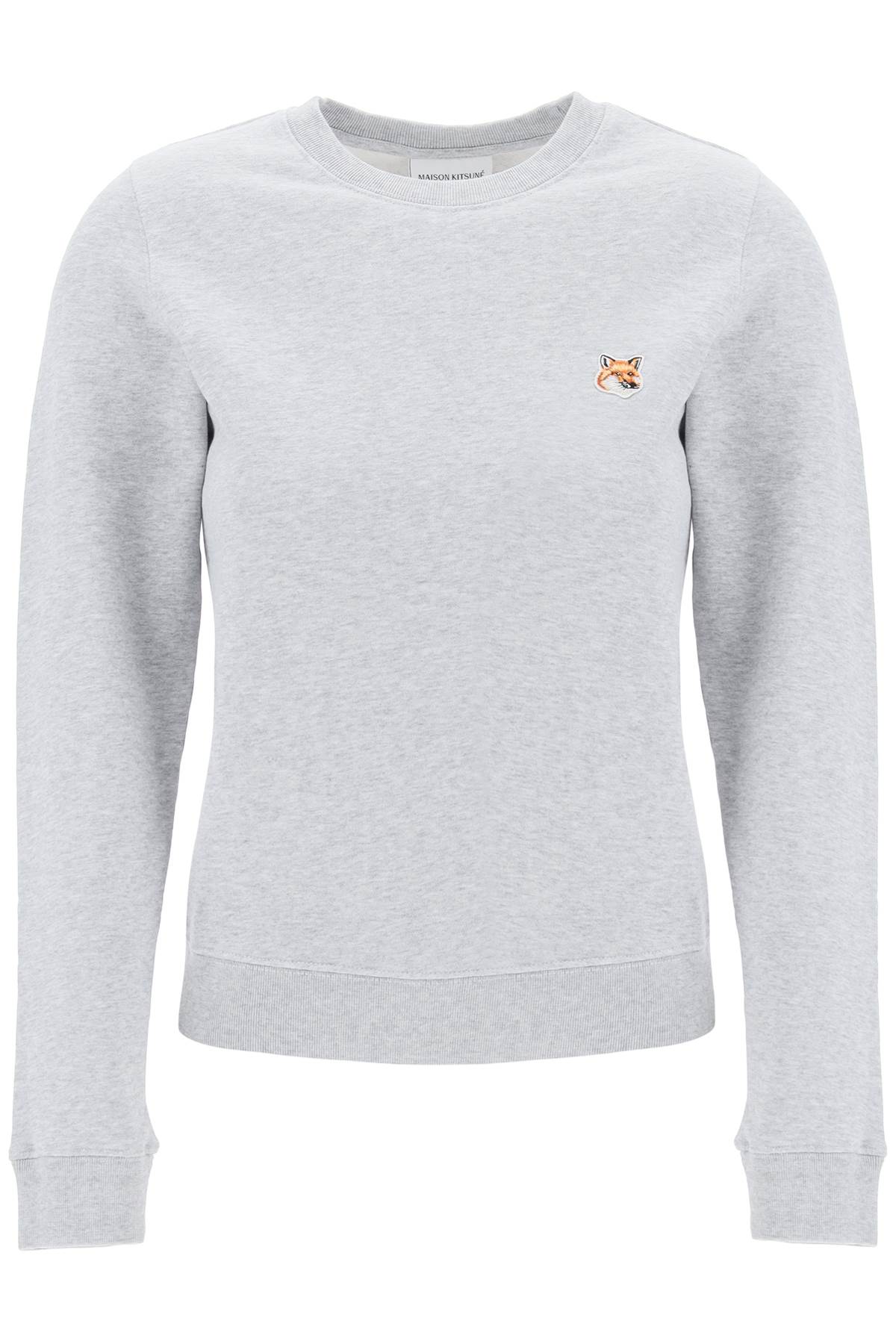 Fox Head Regular Fit Sweatshirt  - Grey