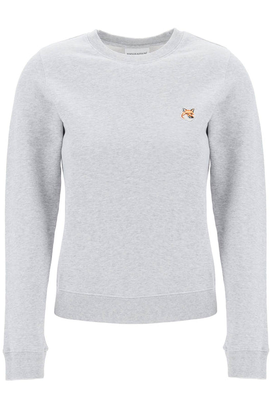 Fox Head Regular Fit Sweatshirt  - Grey