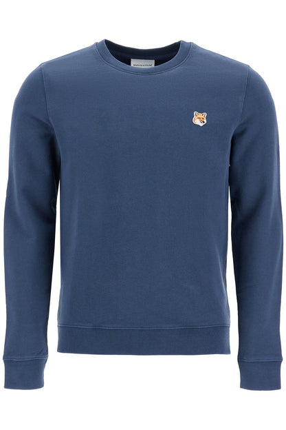 Fox Head Regular Fit Sweatshirt  - Blue