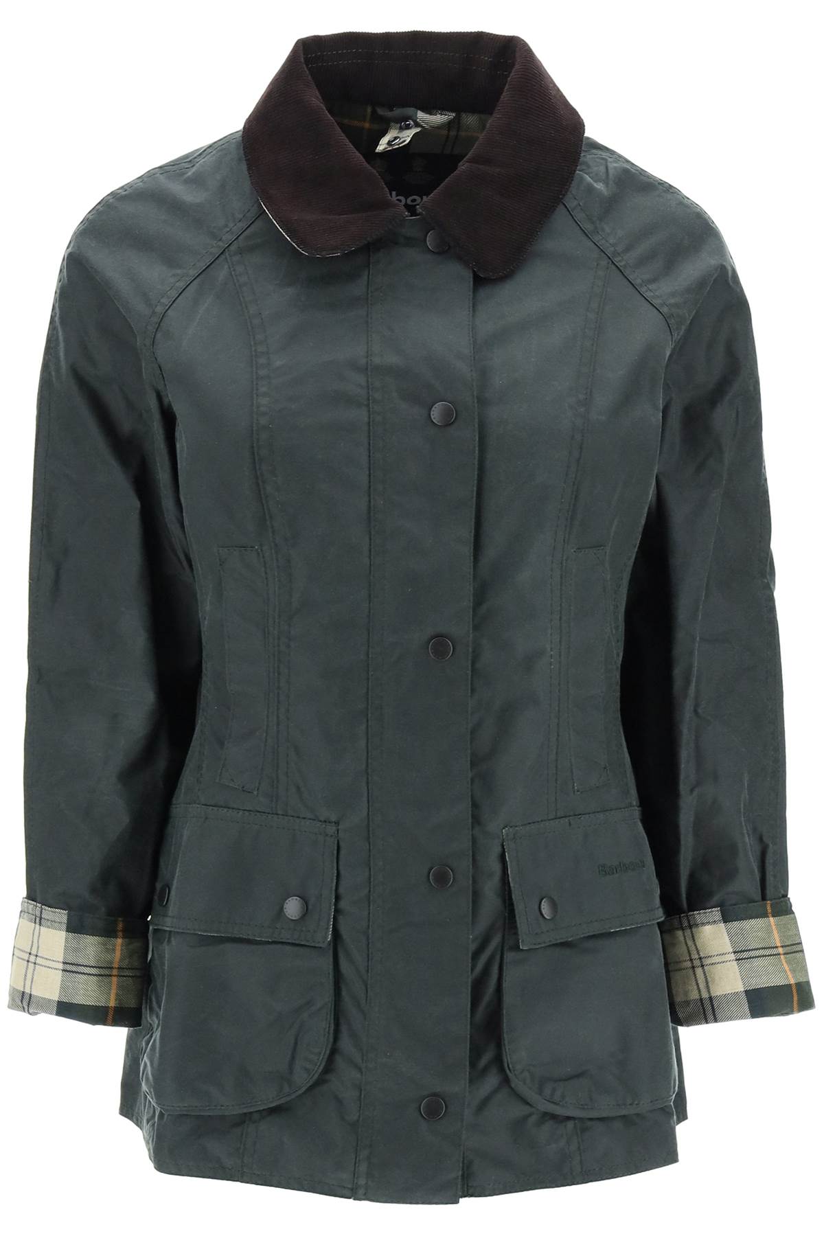 Beadnell Wax Jacket  - Green