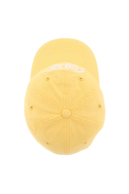 Cotton Baseball Cap  - Giallo