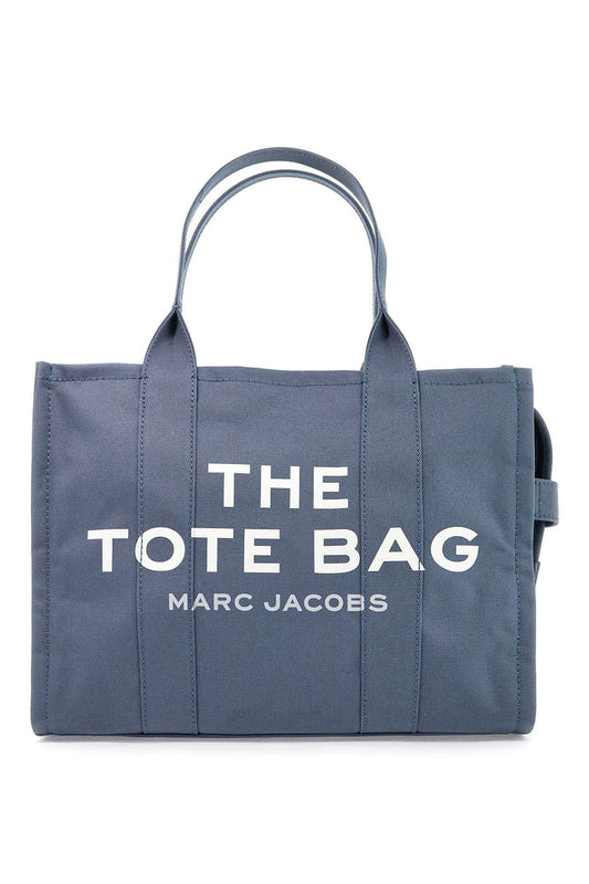 The Large Canvas Tote Bag - B  - Blue