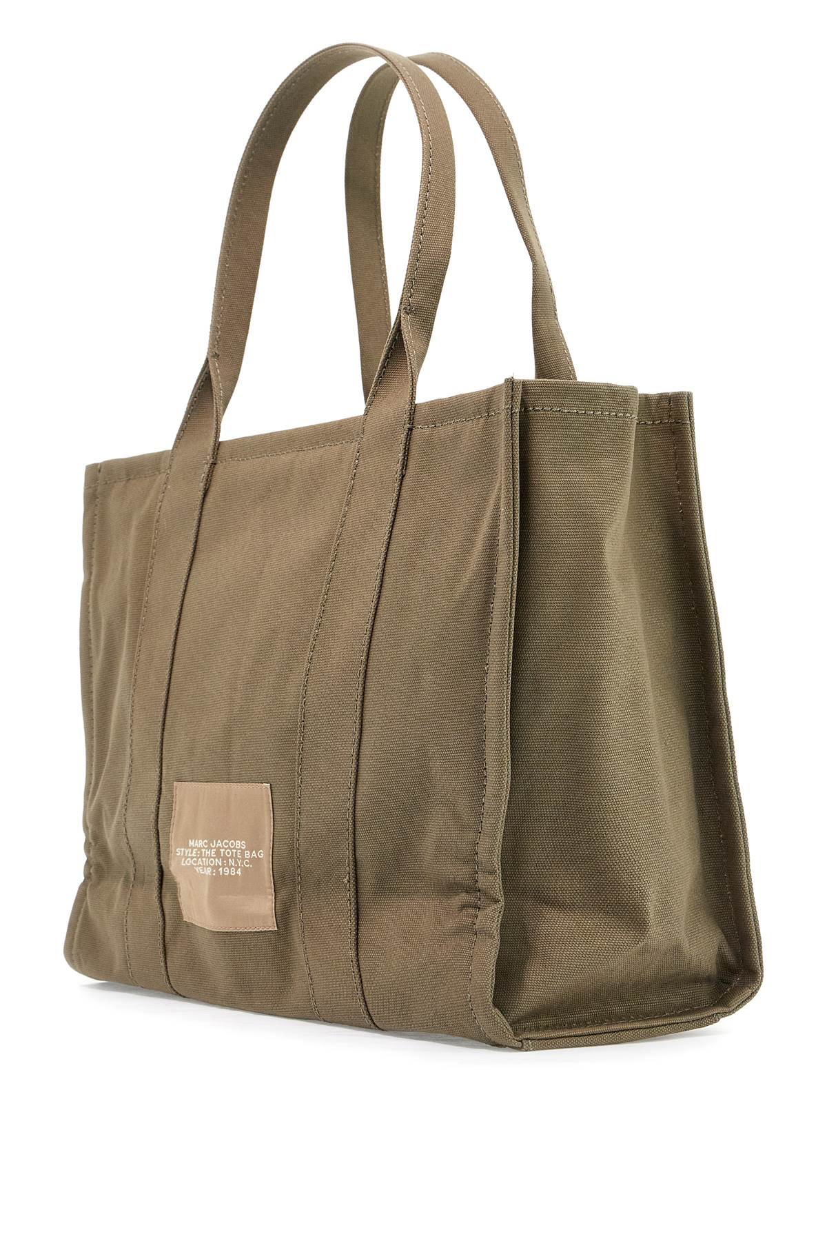 The Large Canvas Tote Bag - B  - Green