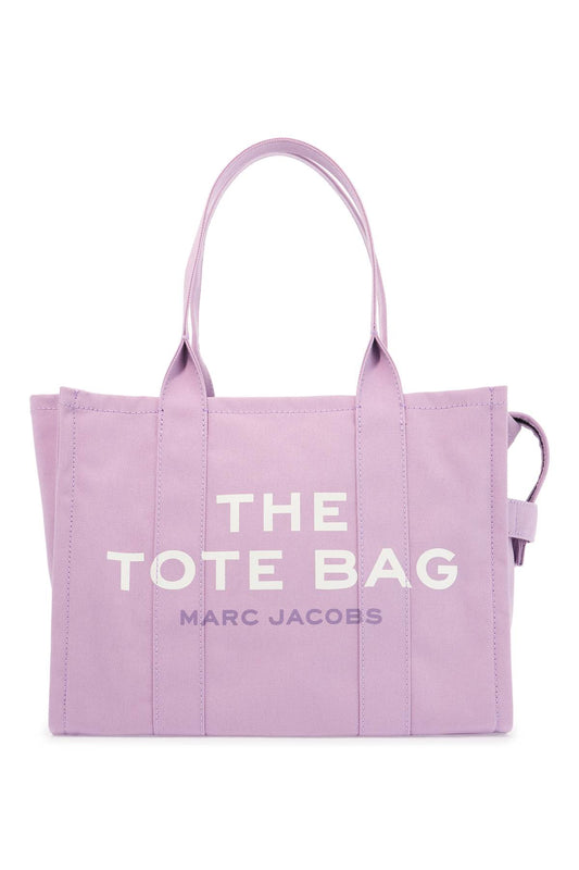 The Large Canvas Tote Bag - B  - Purple