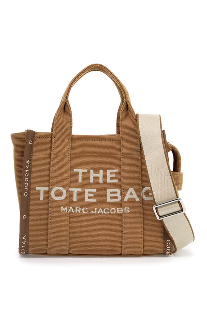 The Jacquard Small Tote Bag  - Brown