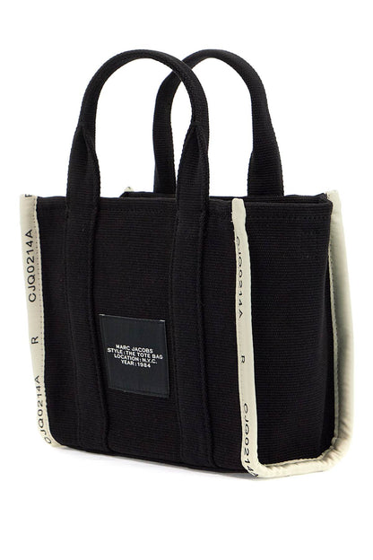 The Jacquard Small Tote Bag  - Black