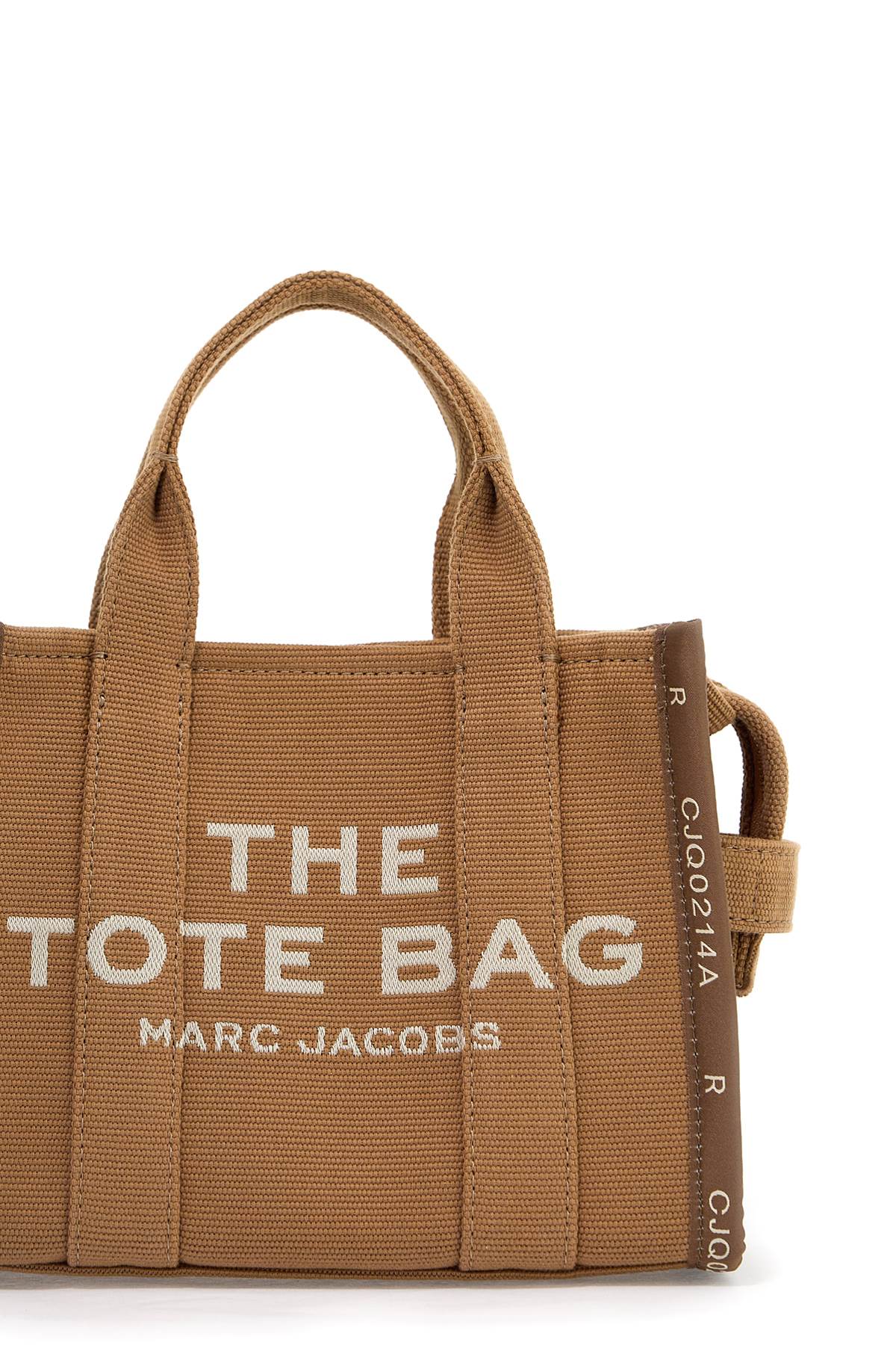 The Jacquard Small Tote Bag  - Brown