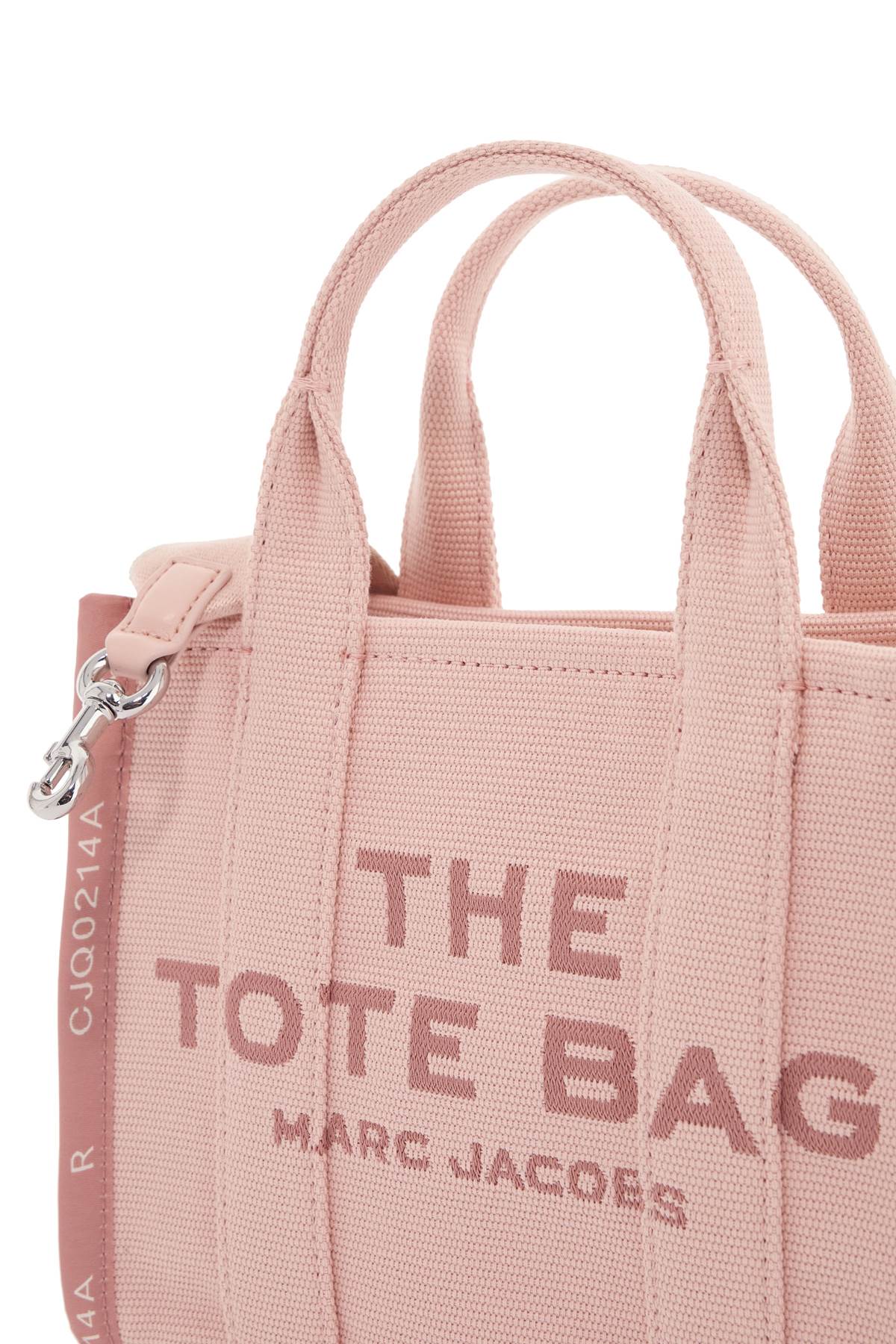 The Jacquard Small Tote Bag  - Pink