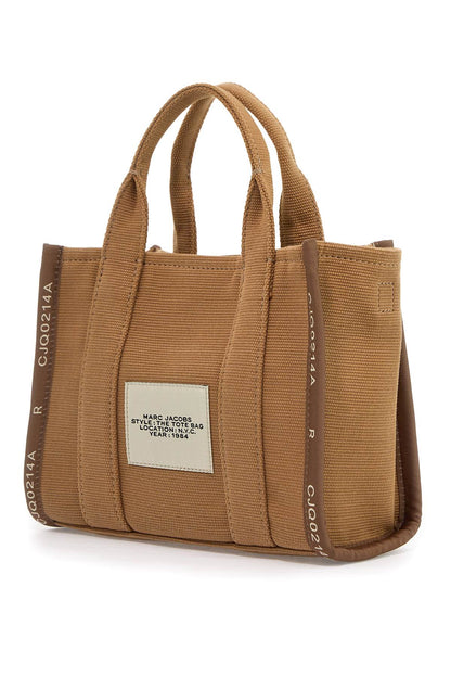 The Jacquard Small Tote Bag  - Brown