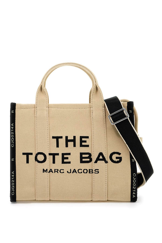 The Jacquard Medium Tote Bag  - Beige