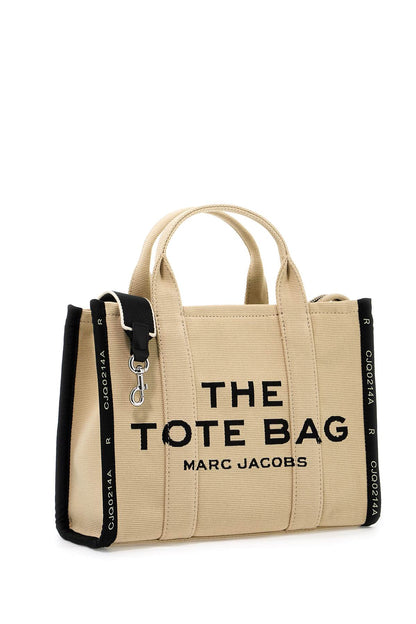 The Jacquard Medium Tote Bag  - Beige