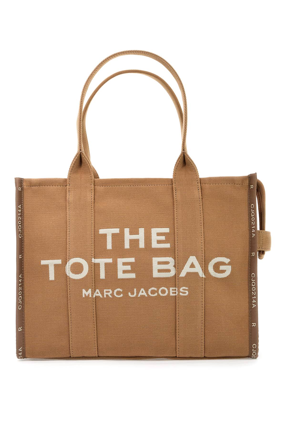 The Jacquard Large Tote Bag  - Beige