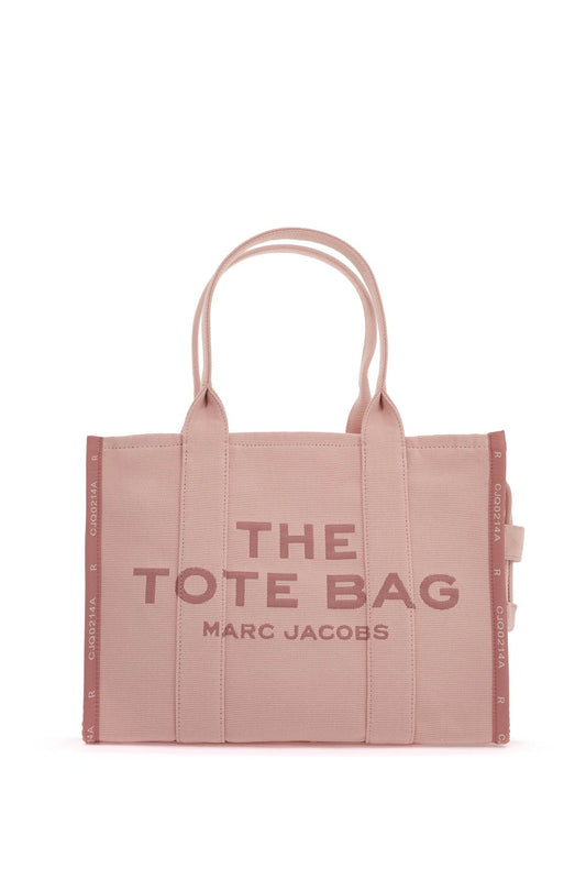 The Jacquard Large Tote Bag  - Rosa