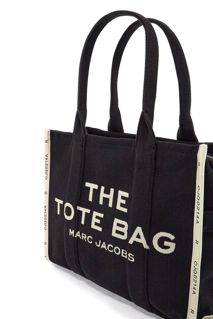 The Jacquard Large Tote Bag  - Black