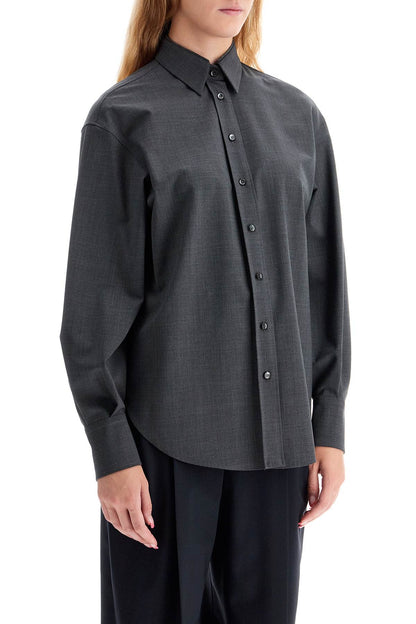 Wool Shirt  - Grey