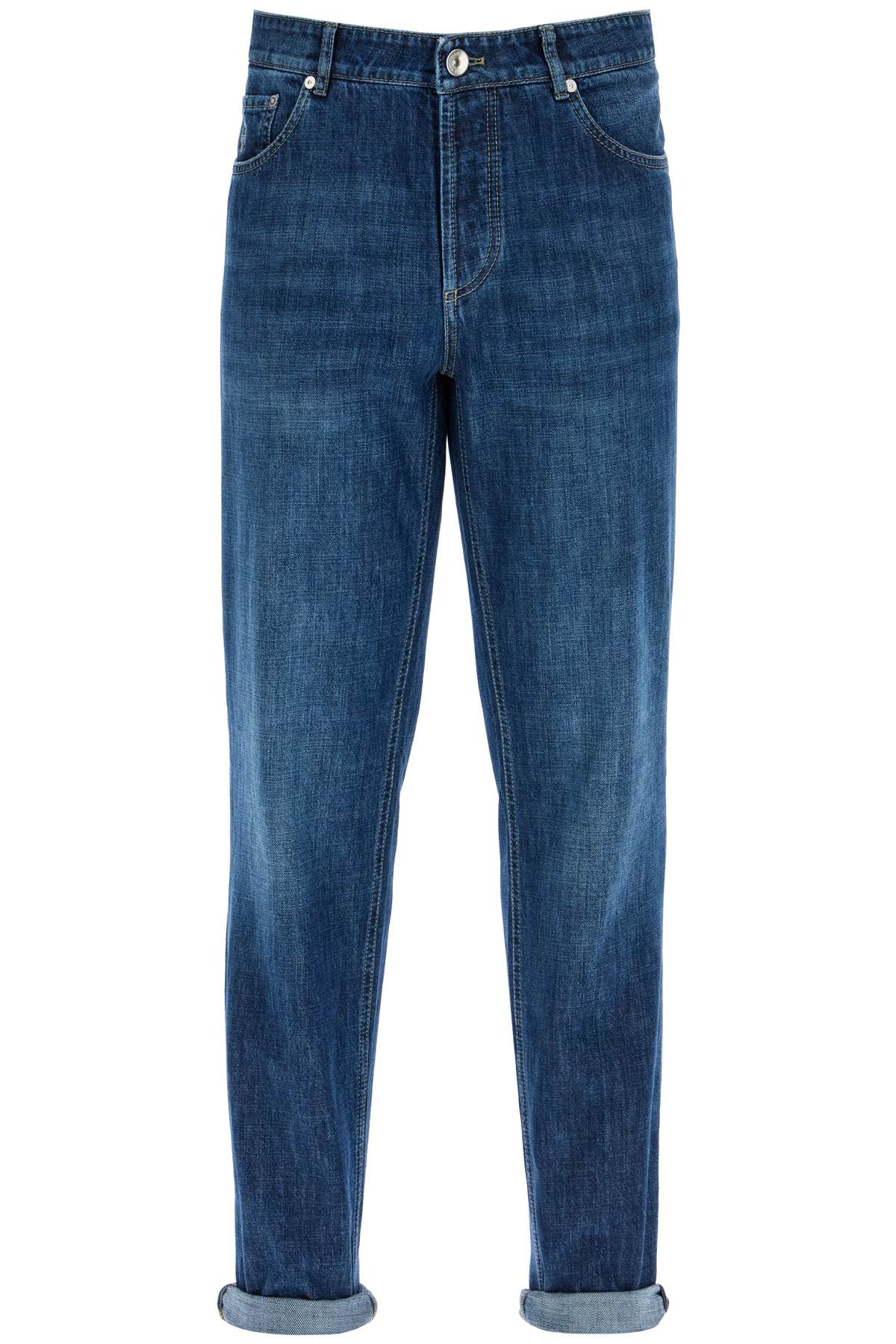 Traditional Fit Jeans For Men  - Blue