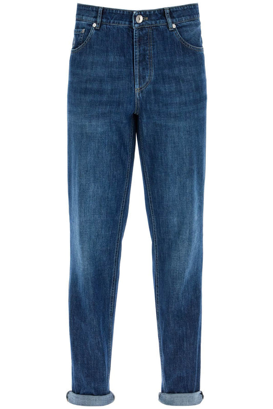 Traditional Fit Jeans For Men  - Blue