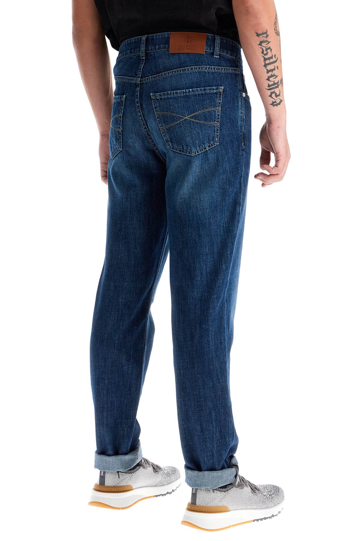 Traditional Fit Jeans For Men  - Blue