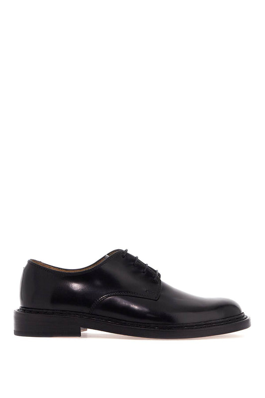 Laced Uniform Parade Shoes  - Black