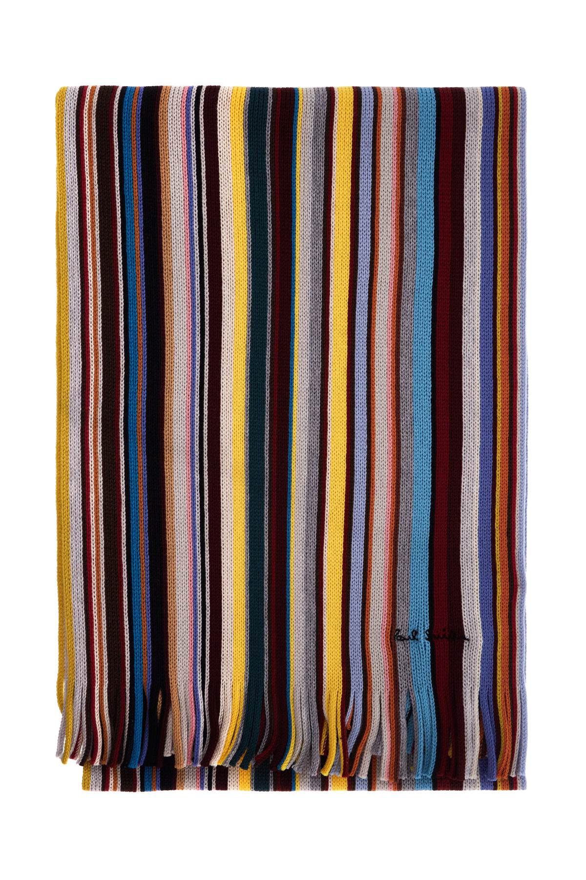 Multicolored Wool Scarf  - Multicolor