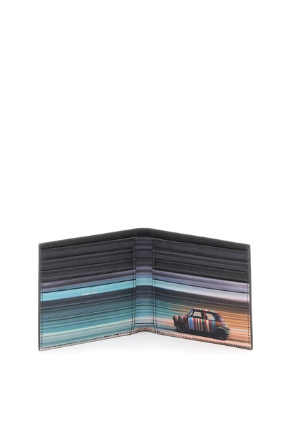 Mini Blur Wallet  - Black