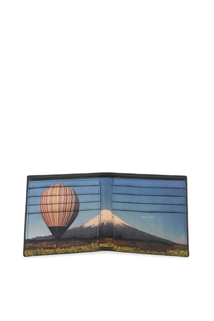 Signature Stripe Balloon Wallet  - Multicolor