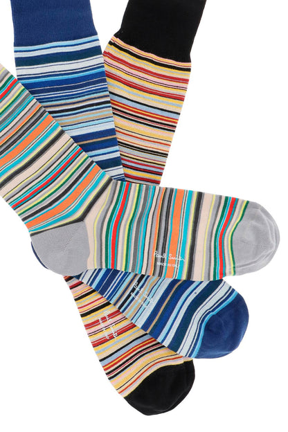 Signature Stripe Socks  - Multicolor