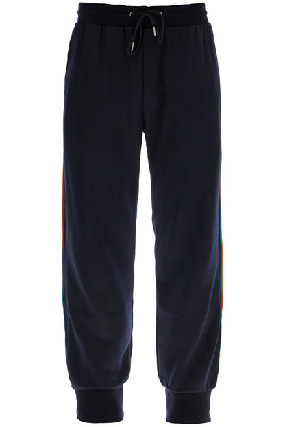 Wool Jersey Joggers For Comfortable  - Blue