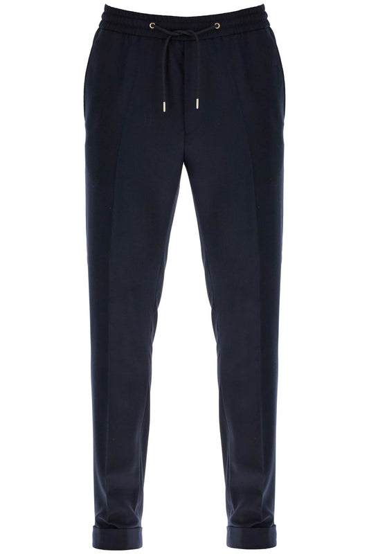 Anti-wrinkle Pants With  - Blue