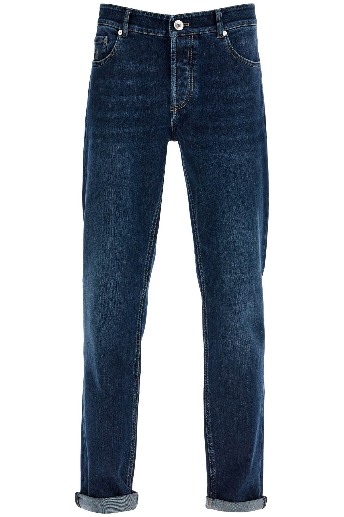 Traditional Fit Jeans  - Blue