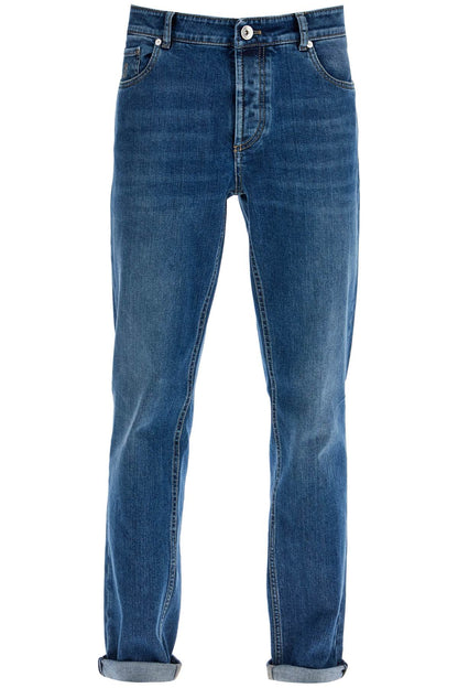 Traditional Fit Jeans  - Blue