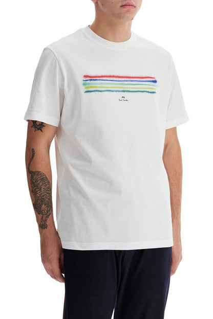 Printed T-shirt  - White