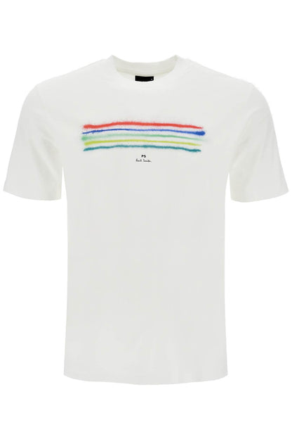 Printed T-shirt  - White