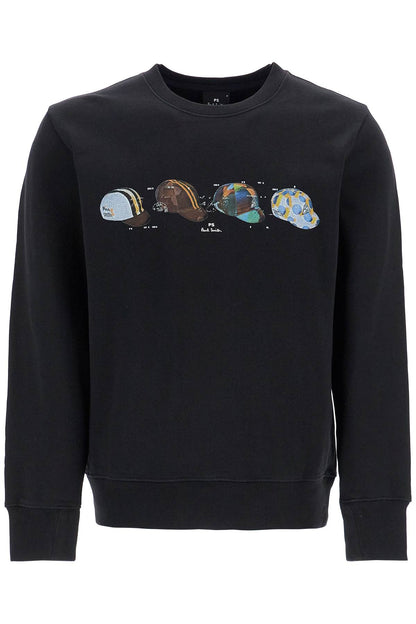 Crewneck Cycling Sweatshirt  - Black