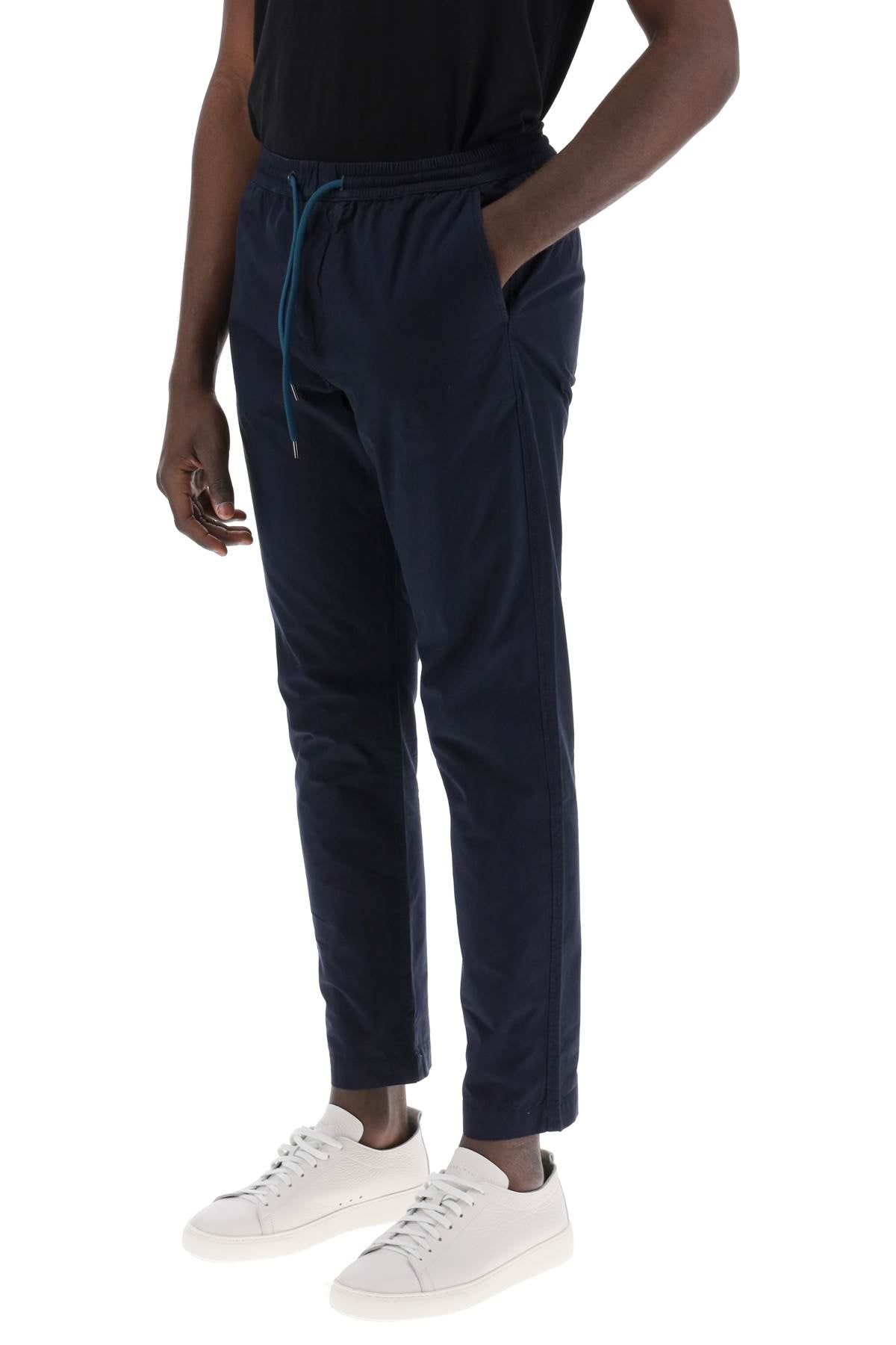 Lightweight Organic Cotton Pants  - Blue