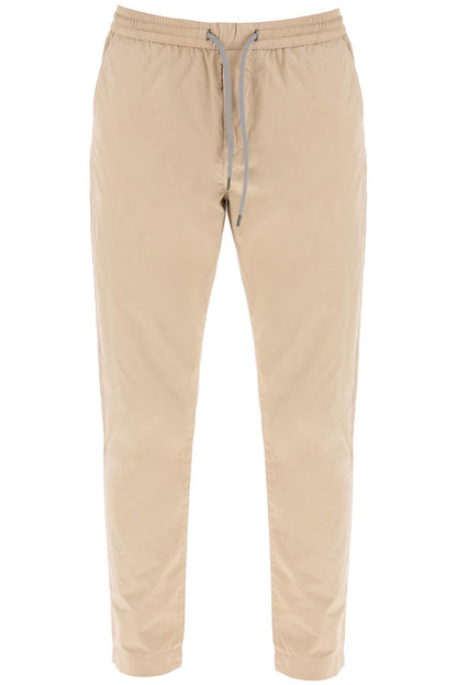 Lightweight Organic Cotton Pants  - Beige