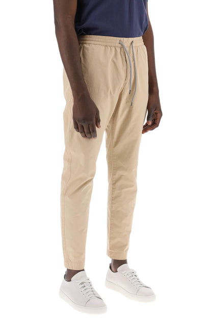 Lightweight Organic Cotton Pants  - Beige