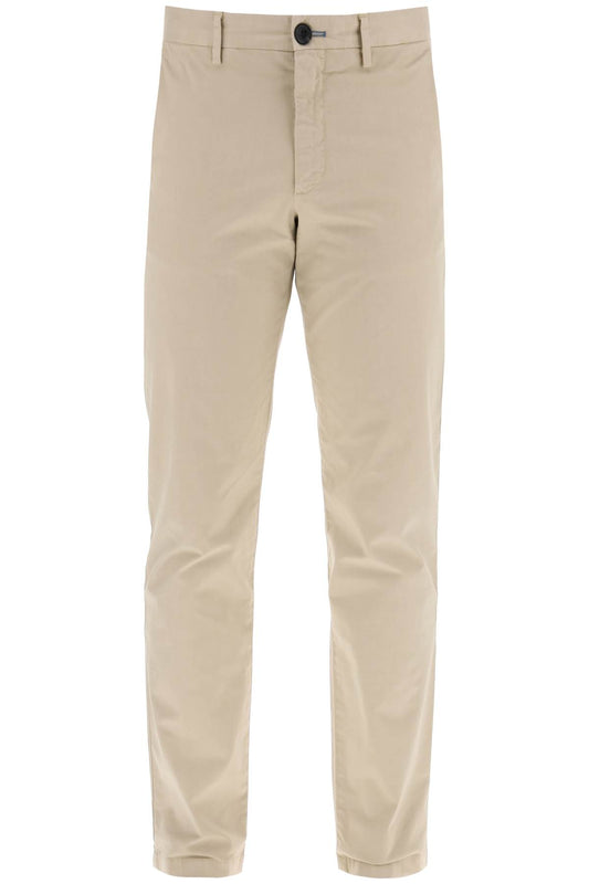 Cotton Stretch Chino Pants For  - Beige