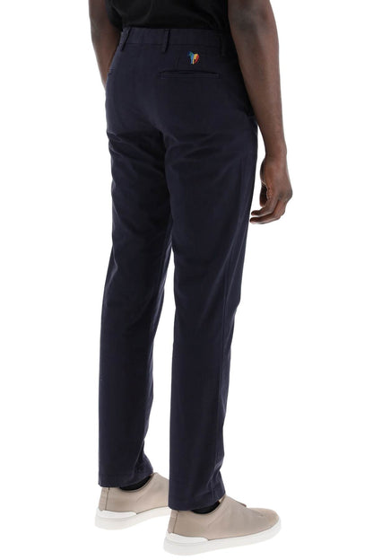 Cotton Stretch Chino Pants For  - Blue