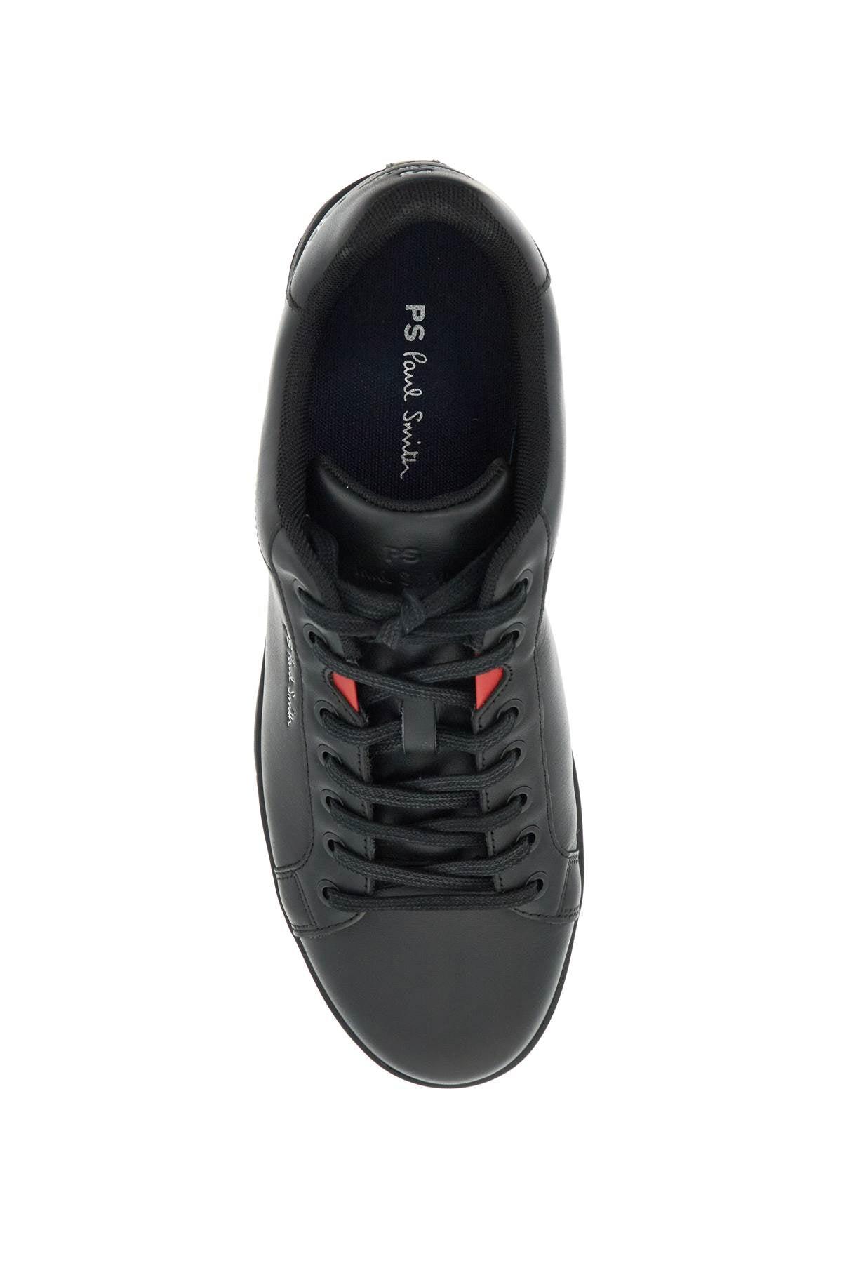 Leather Albany Sneakers For  - Black