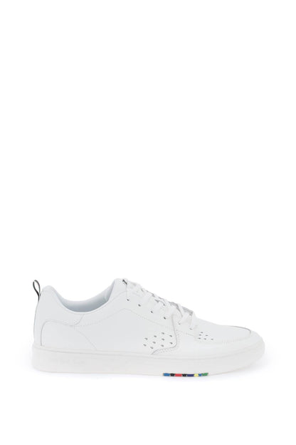 Premium Leather Cosmo Sneakers In  - White